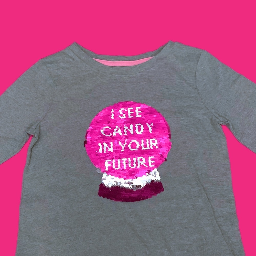 Cat & Jack Crystal Ball Shirt NWT - Picture 3 of 10